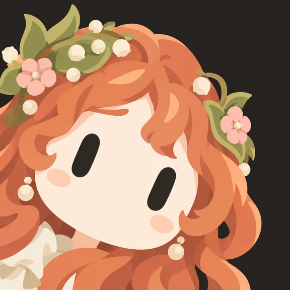 Girl Avatars · Vol. 2 · 甜菜喵喵头 · 05 — Grok Bot avatar
