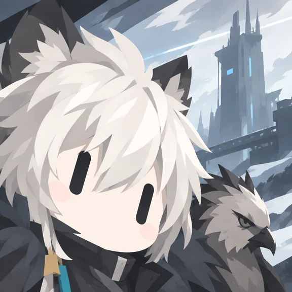 Arknights · TrailToon · 16 的 Grok Bot 胶囊眼头像