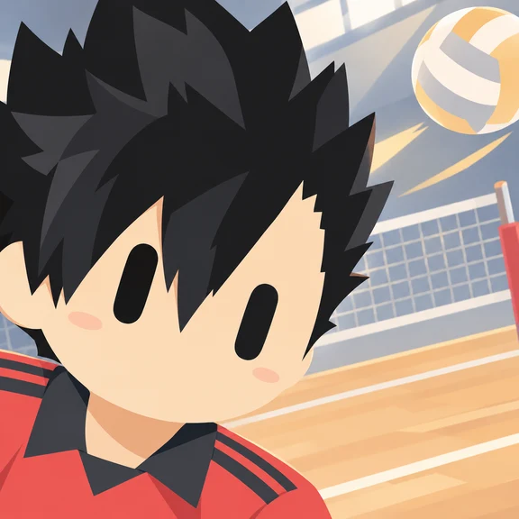 Haikyu!! · Nekoma · TrailToon · 02 — Grok Bot Avatar