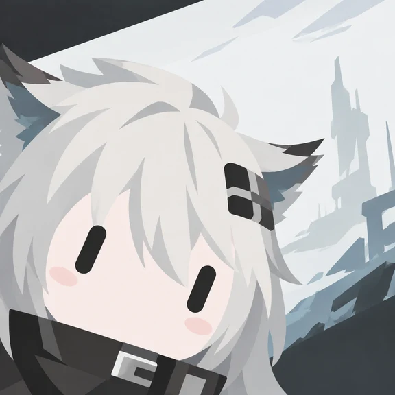 Arknights · TrailToon · 07 的 Grok Bot 胶囊眼头像