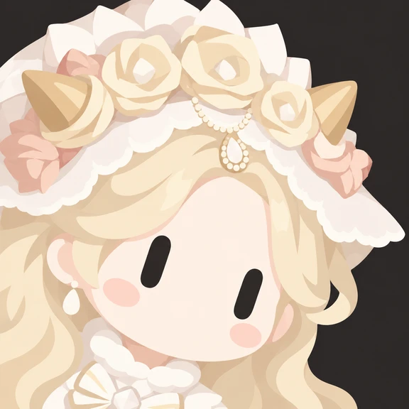 Girl Avatars · Vol. 2 · 甜菜喵喵头 · 02 — Grok Bot avatar