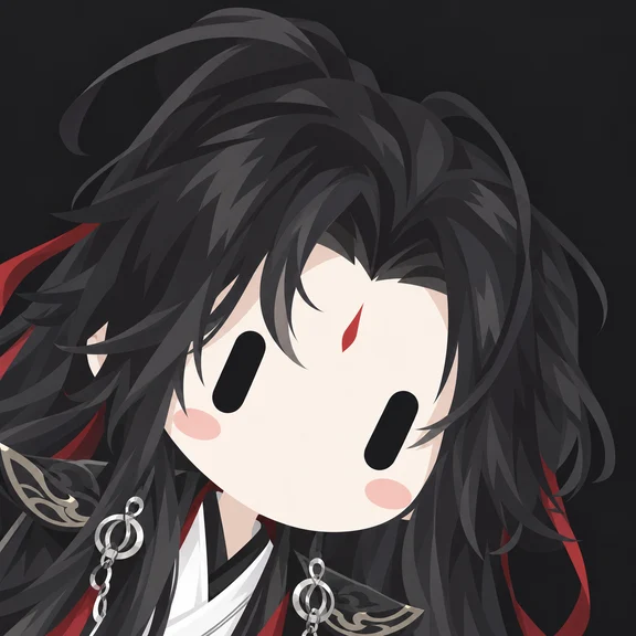 MXTX Characters · 甜菜喵喵头 · 05 — Grok Bot Avatar