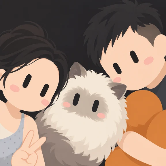 Ragdoll Cat · 吃了苹果长大 · 03 — Grok Bot Avatar