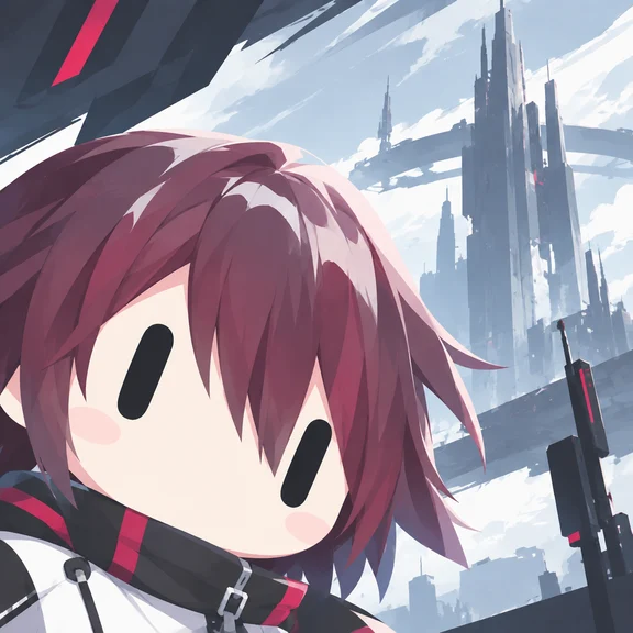 Arknights · TrailToon · 08 的 Grok Bot 胶囊眼头像